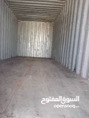  6 حاويات فارغه مستعمله للبيع