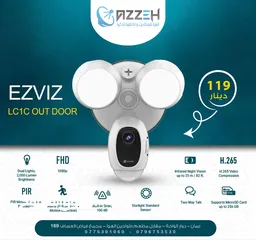  1 كاميرا مراقبه خارجيه ezviz lc1c