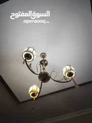  8 ثريات  لون ذهبي مميز