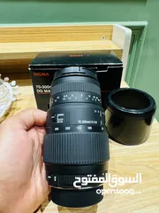  1 عدسة سيگما 70-300mm