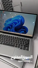  18 Dell i7 Ram 16GB 1000GB ssd  شاشة تتش يدور 360 درجه مع قاري بطاقه شخصيه