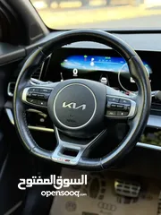  14 كيا سبورتاج GT Line ترخيص 2022 محرك 1600 هايبرد plug in/يقطع على الشحنه 65 كيلو متر  271 حصان