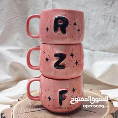  24 el yapimi sermicأكواب سيراميكيه صناعة يدوية بجودة عالية وتصاميم فريدة handmad ceramic mug iran
