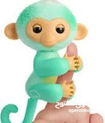  9 لعبة سعدان قرد اصبع تفاعلي  MONKEY TOYS FINGER