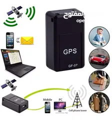  2 جهاز تعقب وتحديد المواقع في الوقت الفعلي GPS GF07  بحجم صغير للمركبات والأشخاص.