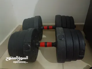  4 اثقال دامبلز