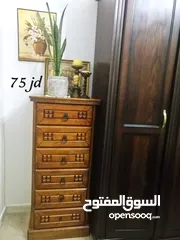  3 وحدة دروج مستعمل بحالة الجديد خشب صلب ثقيل