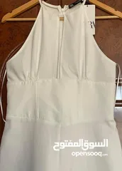  2 New white dress from Zara size Mفستان جديد من زارا قياس ميديوم