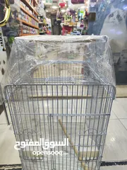 8 قفص ببغاء ايطالي لجميع انواع الطيور الكبيرة  كاسكو تيمنا . ماكاو . بلو فرونتد . كوكاتو