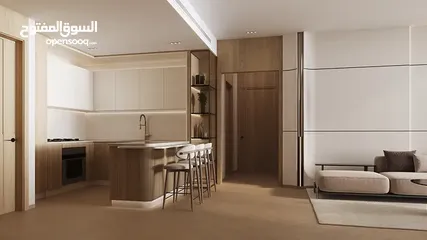  13 شقة مميزة ذات تصميم عصري ومساحة واسعة 803 قدم في قلب مدينة البرشاء