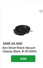  4 Ikon Smart Robot Vacuum cleaner