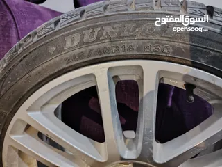  9 جنط BMW مع كاوشوك جديد دانلوب