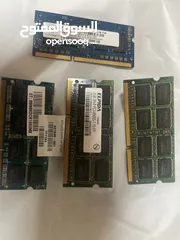  1 Ram ddr3 2gb اربع حبات