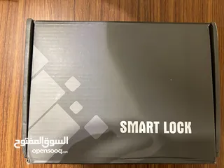  3 قفل باب ذكي بالكود و البصمه مع جميع مستلزماته ،،،smart door lock with fingerprint and code