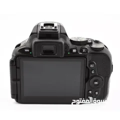  6 كاميرا نيكون دي 5600 بالكرتونة مع حقيبة وحامل تصوير / Nikon D5600 camera with box ,bag , tripod