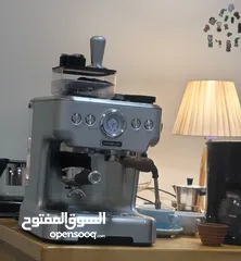  1 آلة ماكينة قهوة اسبريسو لاتيه هوم لك