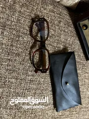  2 نضارات شفافه وكلاس