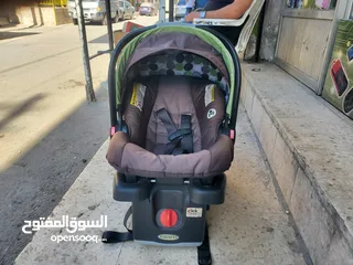  3 كار سيت اطفال نوع  GRACO