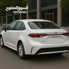  10 تويوتا كورولا هايبرد  2025 عداد زيرو  TOYOTA COROLA HYBRID 2025
