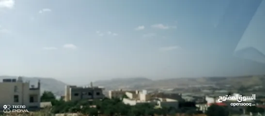  2 أرض للبيع في أبو نصير على شارعين تصلح لبناء فيلا إطلالة رائعة قريبة على شارع الأردن