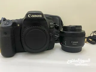  2 Canon 80D with Canon 1.8 STM Lens