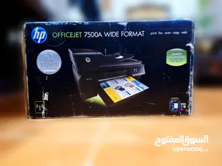  1 طابعة hp بكرتونتها