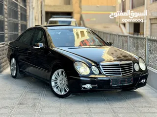  1 مرسيدس E200 2009 فحص كامل avantgarde كاملة الأضافات وارد الشركة غرغور بحالة الشركة