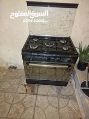  4 فرن غاز فريش خمس عيون 80 سم بحاله جيده للبيع