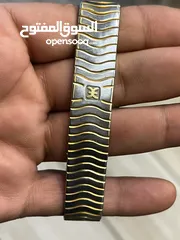  2 ساعه ايبل ذهب وستيل