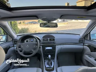  17 Mercedes E200 2004 ( Avantgarde ) Full option وارد الوكالة فحص كامل