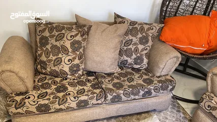  2 طقم كنب مستعمل نضيف
