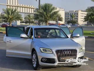  2 Audi Q5 Al-Naboutha Agency Gulf, first owner, full option, panorama, S-line, 4 cylinder,