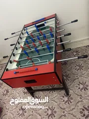  2 طاولة كرة قدم بيبي فوت مستعمله