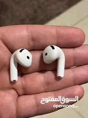  17 أختار الأصلي وريح راسك النسخة الأحدث والأقوى  بطارية تصل إلى 5ساعات من الأستخدام Apple AirPods 4 AN