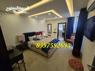  27 شقة فاخرة مفروشة للبيع رام الله الطيرة خلف جاسمن 185 م.