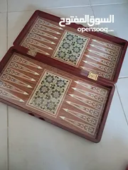  8 طاوله نرد برسمه جميله ومريحه بألوان زاهيه  سعر خرافي