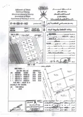  2 أرض في جرزيز مربع أ رقم 1423 مساحتها 600 م