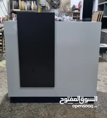  7 كاونترات  استقبال 120سم شامل التوصيل والتركيب مع إمكانية اختيار اللون والموديل المناسب
