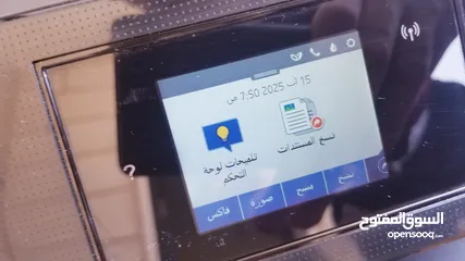  14 طابعة ملونة كاملة مكلمة ويرلس وسكانر وحبر ودبلكس بس 250 شيقل