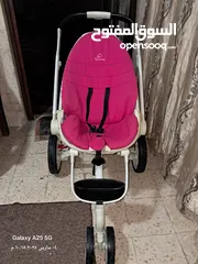  1 عرباي اطفال ماركة quinny شبه جديد