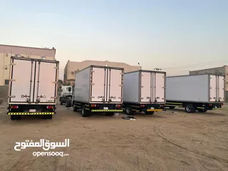  3 تاجير دينات مبردة تبريد تجميد من غير سائق