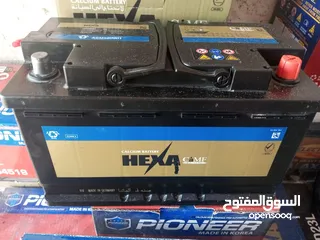  2 بطاريات السيارات جديد ومستعمل