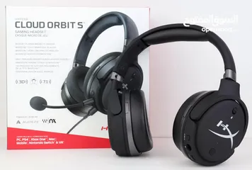  1 سماعة hyperx orbit s استعمال 6 اشهر نضيفة