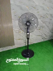  8 مروحة 7 شفرات ناشونال الاصليه 7 فراشات 16 انش 4 سرعات تايمر كفاله 3 سنوات ماتور نحاس 100٪