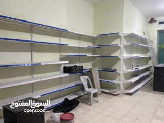  2 رفوف محلات للبيع