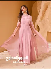  2 فستان سهره للحجاب شيفون