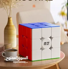  2 لعبة مكعب Qiyi المحارب بالإضافة إلى مكعب كبير الحجم ألعاب تعليمية احترافية