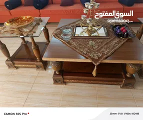  4 بوفيه تلفزيون وطربيزات وسط