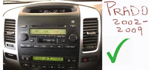  1 Toyota PRADO Radio/Stereo + KENWOOD Stereo