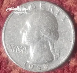  1 ربع دولار لسنة 1965